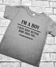 Load image into Gallery viewer, Long Hair Don&#39;t Care Tee