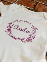 Load image into Gallery viewer, Baby Name Vest