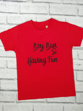 Load image into Gallery viewer, Boy Bun &amp; Having Fun