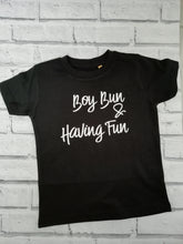 Load image into Gallery viewer, Boy Bun &amp; Having Fun