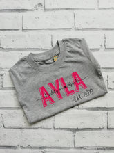 Load image into Gallery viewer, Mama&#39;s Boy, Daddy&#39;s Girl name tee