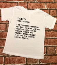 Load image into Gallery viewer, Toddler Definition