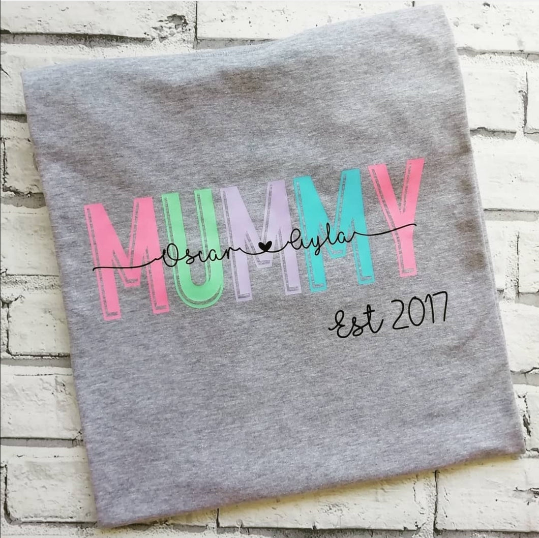 Pastels Mummy Tee